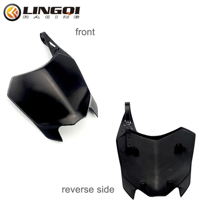 LING QI Pit Dirt Bike plaque d'immatriculation avant moto CRF 110 masque de carénage couvercle de co