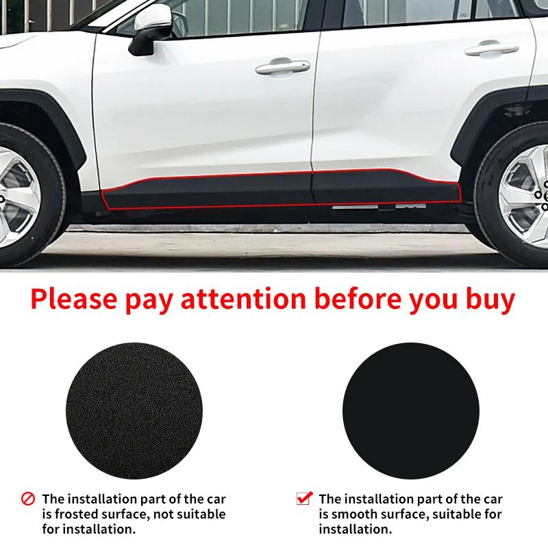 Pour Toyota RAV4 2019 2020 2021 2022 2023 : Kit de modification et de protection des plaques décorat
