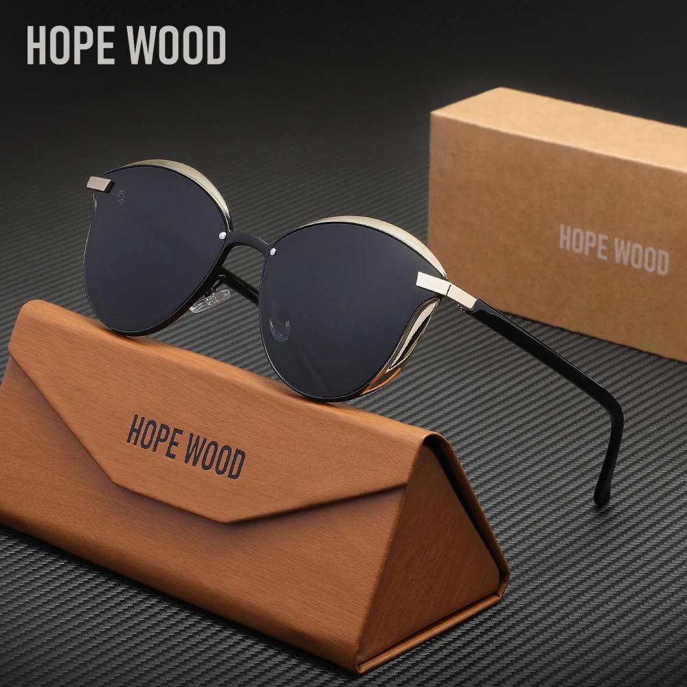 HOPEWOOD – lunettes de soleil polarisées pour femmes, accessoire de lunetterie pour dames, protectio