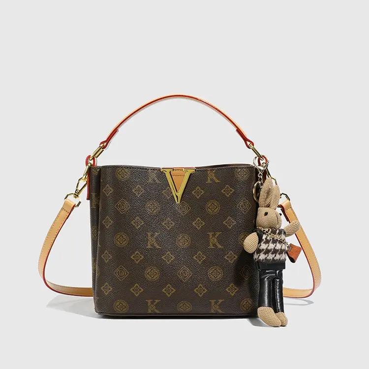 Sac à langer unique et original de style rétro vintage pour femme, sac bandoulière de luxe de marque