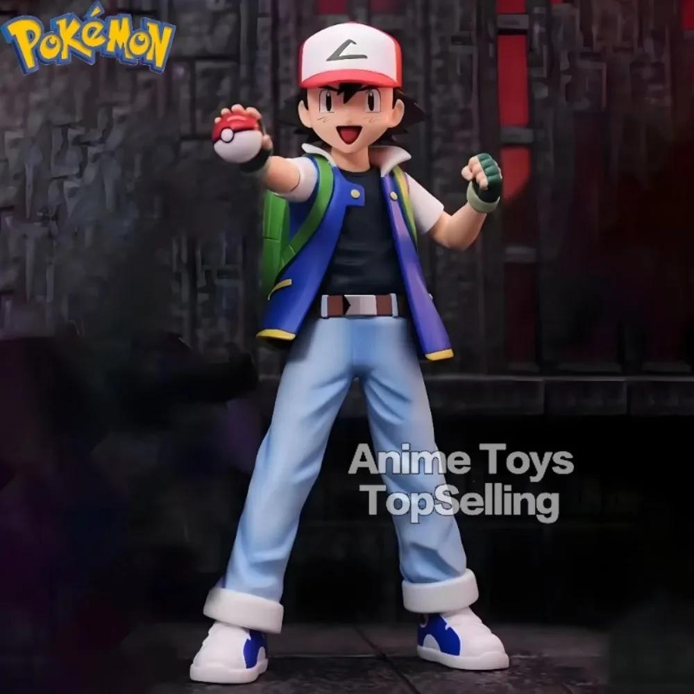13 cm/5.1in Anime Pokemen Figure Ash Ketchum figurines d'action Pvc Collection modèle jouets pour en