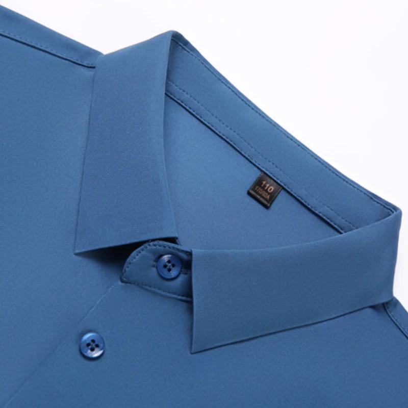Chemise à manches courtes Ultra extensible pour hommes, décontractée, respirante, extensible, résist