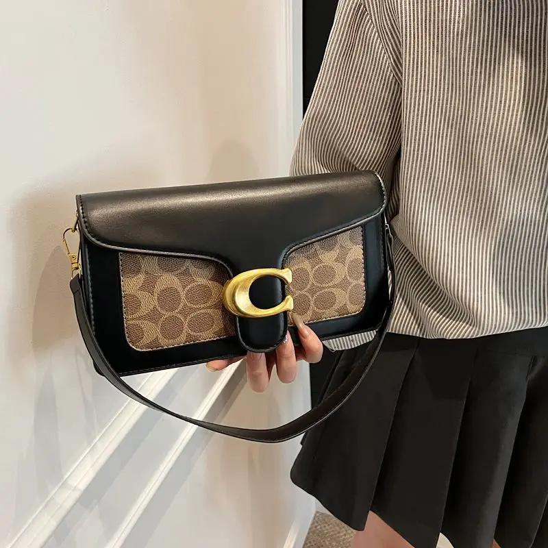 Sac à bandoulière rétro luxe femme 2026 - Élégant polyvalent soirée style Y2K exquis