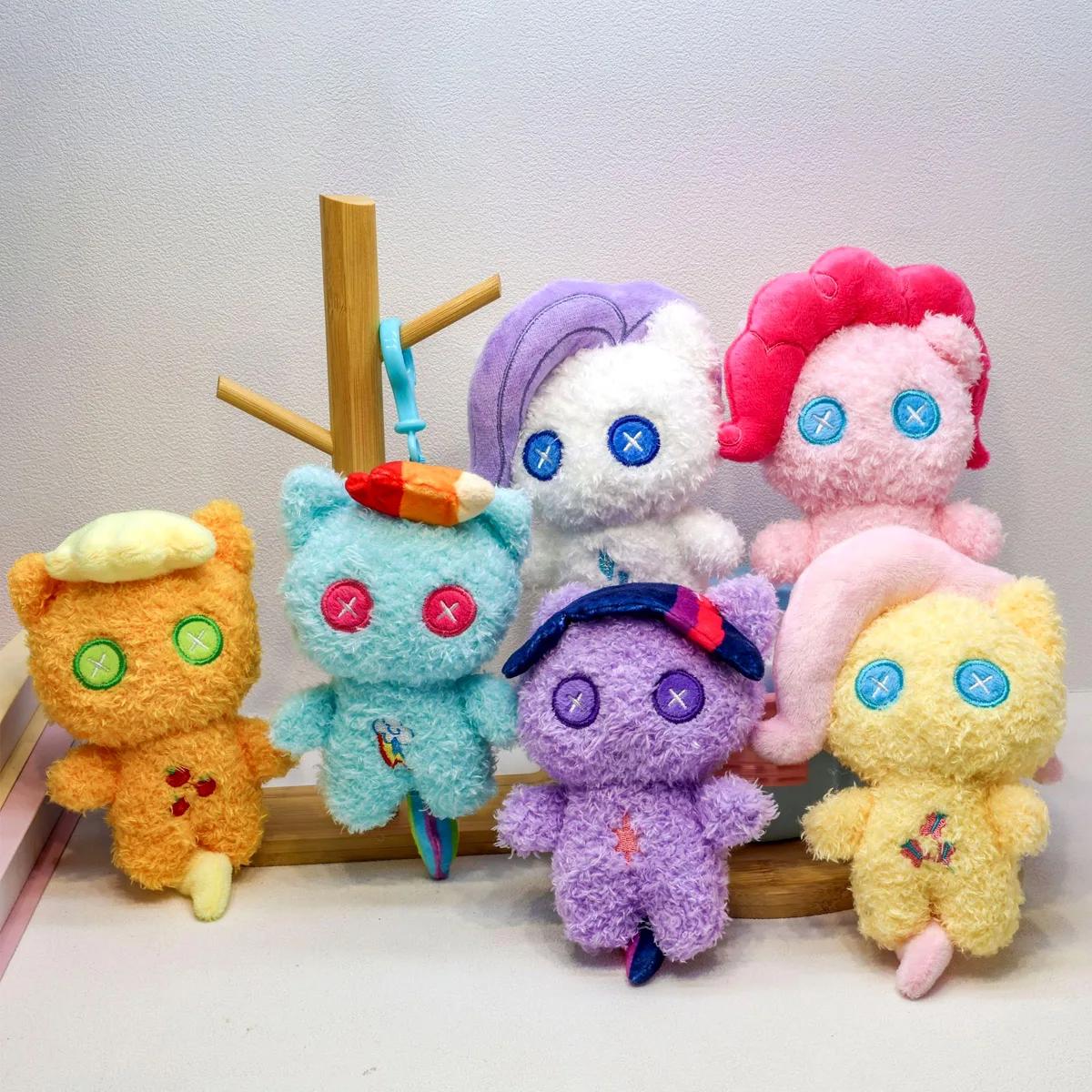 Hasbro mon petit poney en peluche pendentifs doux en peluche porte-clés sac à dos ornements Applejac