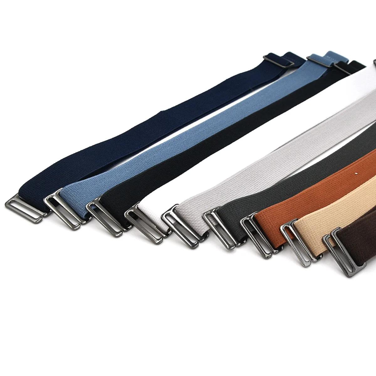 Ceinture pour pantalons antidérapants pour femmes, élastique, confortable et réglable, taille unique
