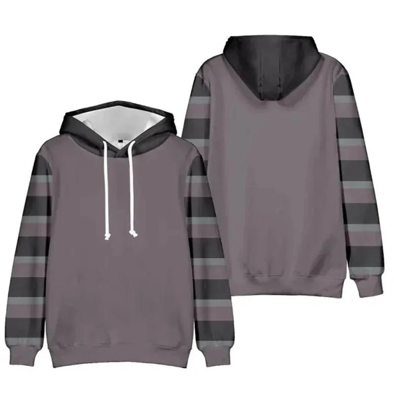 Sweat à capuche 3D Creepypasta, pull-over Ticci Toby, veste de cosplay, costume d'anime, sweat-shirt