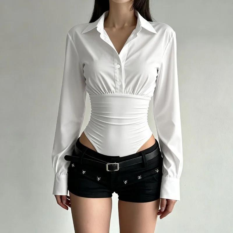 Mode d'été nouveau Design Sense haut de gamme épicé fille haut tridimensionnel Simple coupe ajustée 