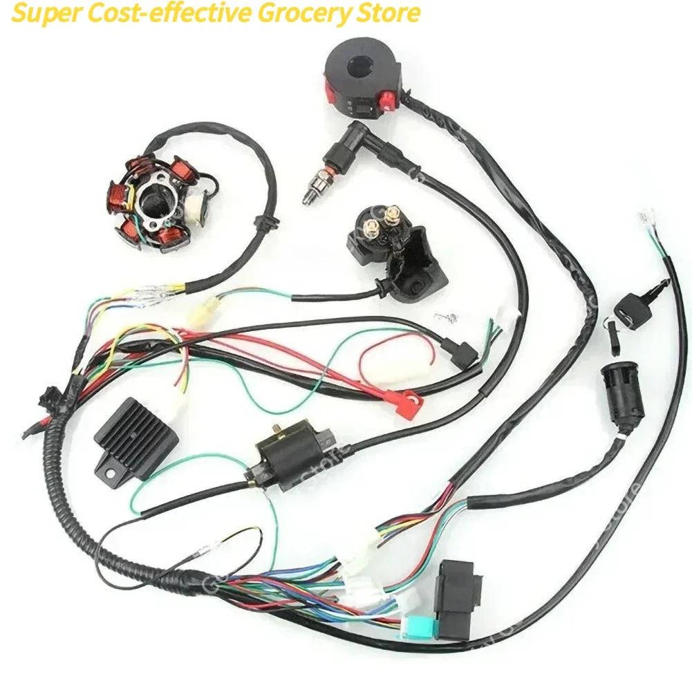 Kit de faisceau de câbles Quad CDI pour 50cc 70cc 90cc 110cc 125cc, démarrage électrique chinois, St