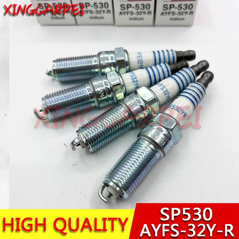 Bougie d'allumage en Iridium SP530, 4 pièces, pour Ford C-MAX Escape Fusion Transit Connect pour Maz