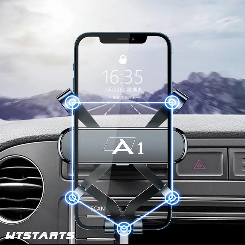 Support de téléphone de voiture pour Audi A1, 8X Sportback, navigation GPS réglable, support d'invit