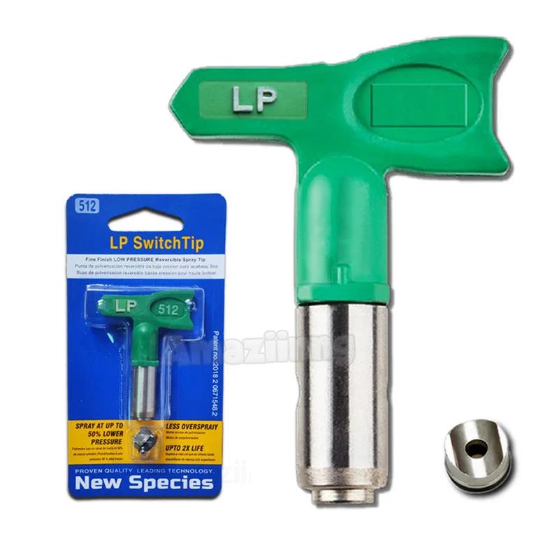 Embouts sans air série 1-6 basse pression, buse LP avec protection de buse 7-8 pour Titan Wagner, pu