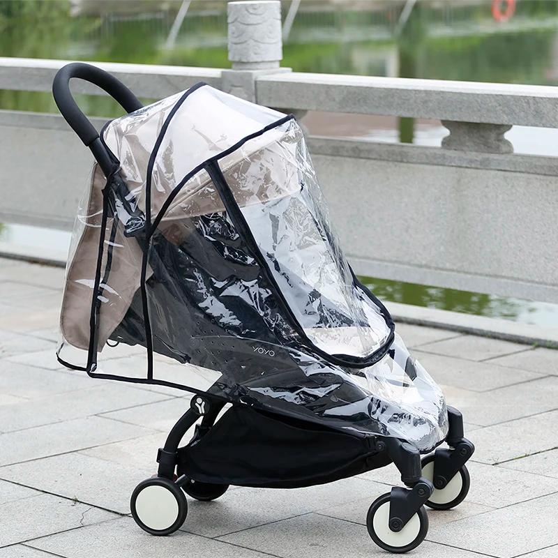 Juste de pluie universelle pour poussette, protection contre le vent et la poussière, accessoires de