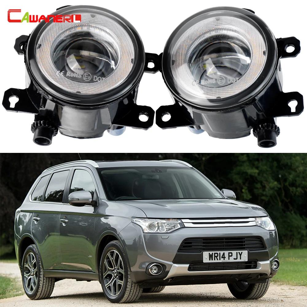 Ensemble de phares antibrouillard LED pour voiture, 2 pièces, feux diurnes DRL 30W H11 12V pour Mits