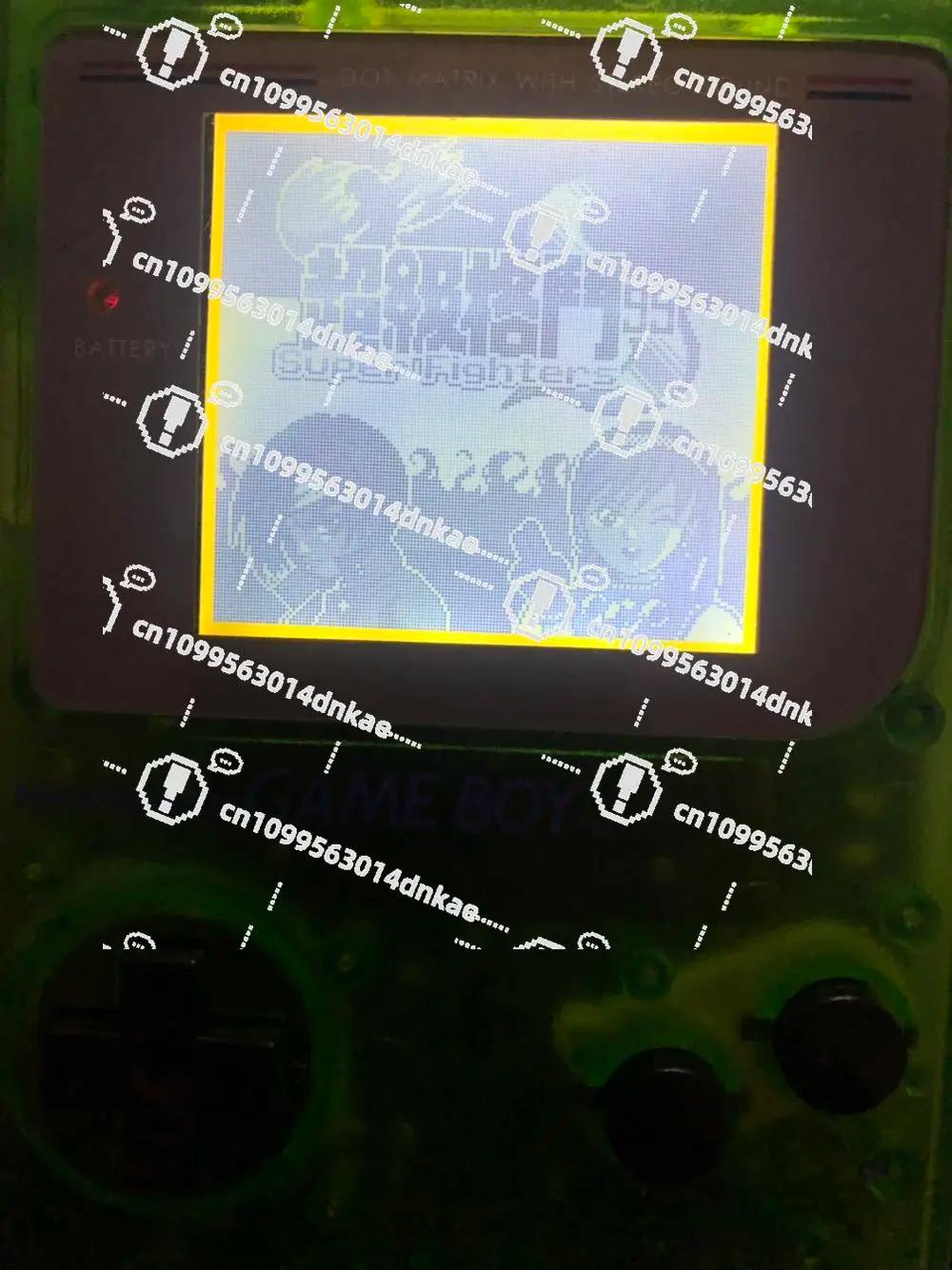 Machine épaisse rétroéclairée à reflets originaux, Console de jeu Non Gba Gbp Gbc Gbl