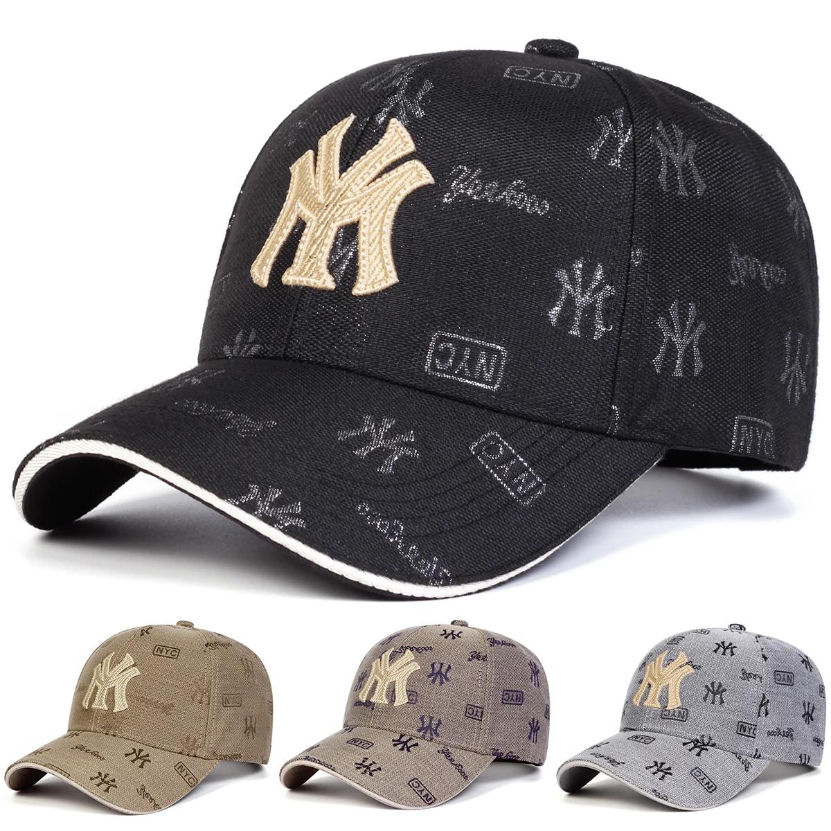 Casquette de Baseball unisexe avec lettres brodées, chapeaux décontractés réglables pour l'extérieur