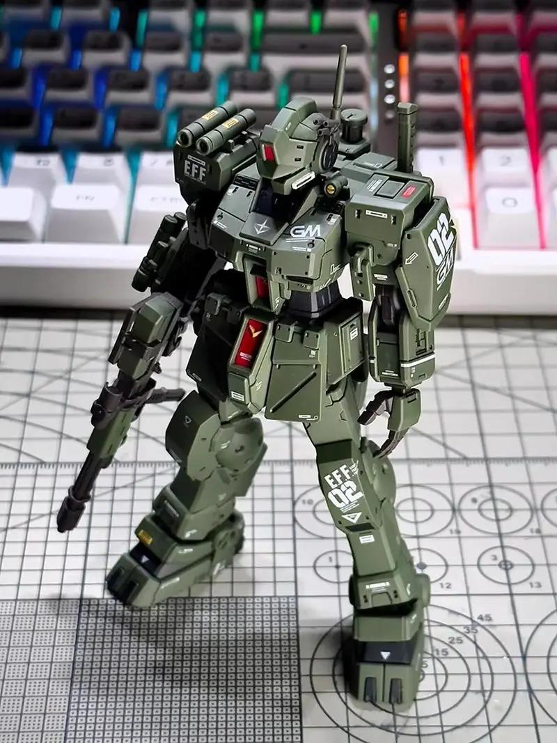 Nouveau XFS HG Rgm-79s Gm Spartan 1/144 échelle assemblage modèle Kit figurine décorative en plastiq
