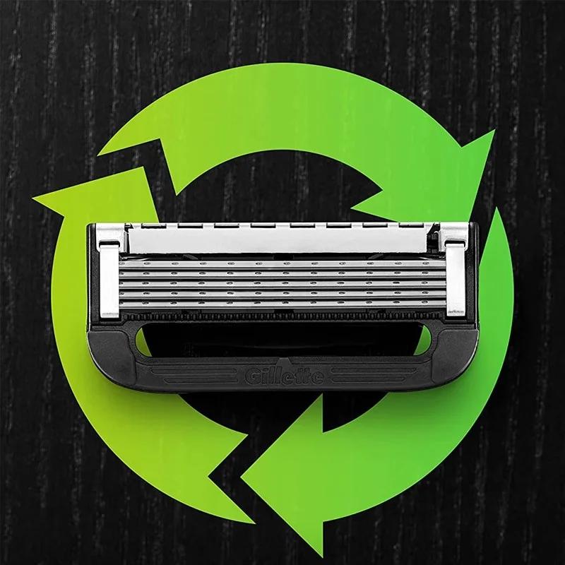Pour Gillette Labs lame de rasoir 4/8 pièces pour Gillette Labs lames de rasoir chauffantes Gillette