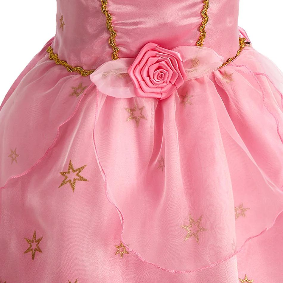 Déguisement d'halloween pour enfants, aurore cendrillon, princesse Disney, déguisement de Festival, 