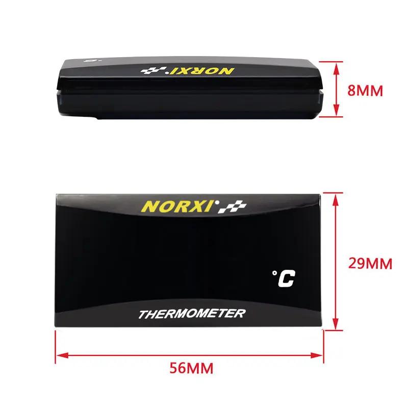 Thermomètre de moto température de l'eau Mini compteur norxi pour XMAX250 300 NMAX CB 400 CB500X cap