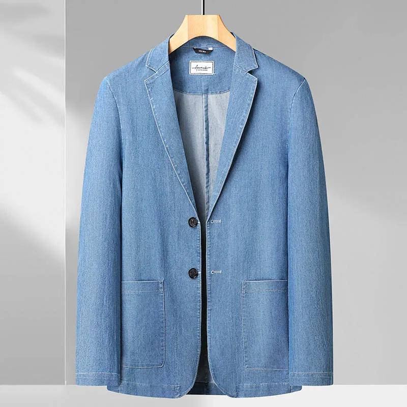 Blazer homme mode décontracté affaires coupe ajustée fête tout sport Camping en plein air alpinisme 