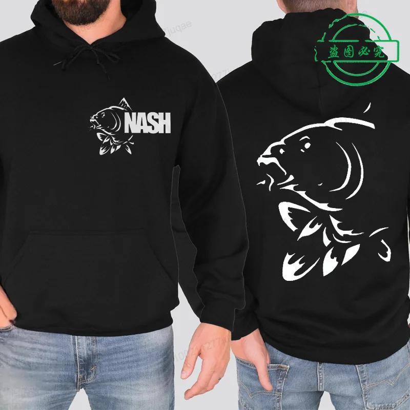 Sweat-shirt à capuche pour hommes, vêtement de sport drôle, carpe, poisson, pêcheur, mode Harajuku, 