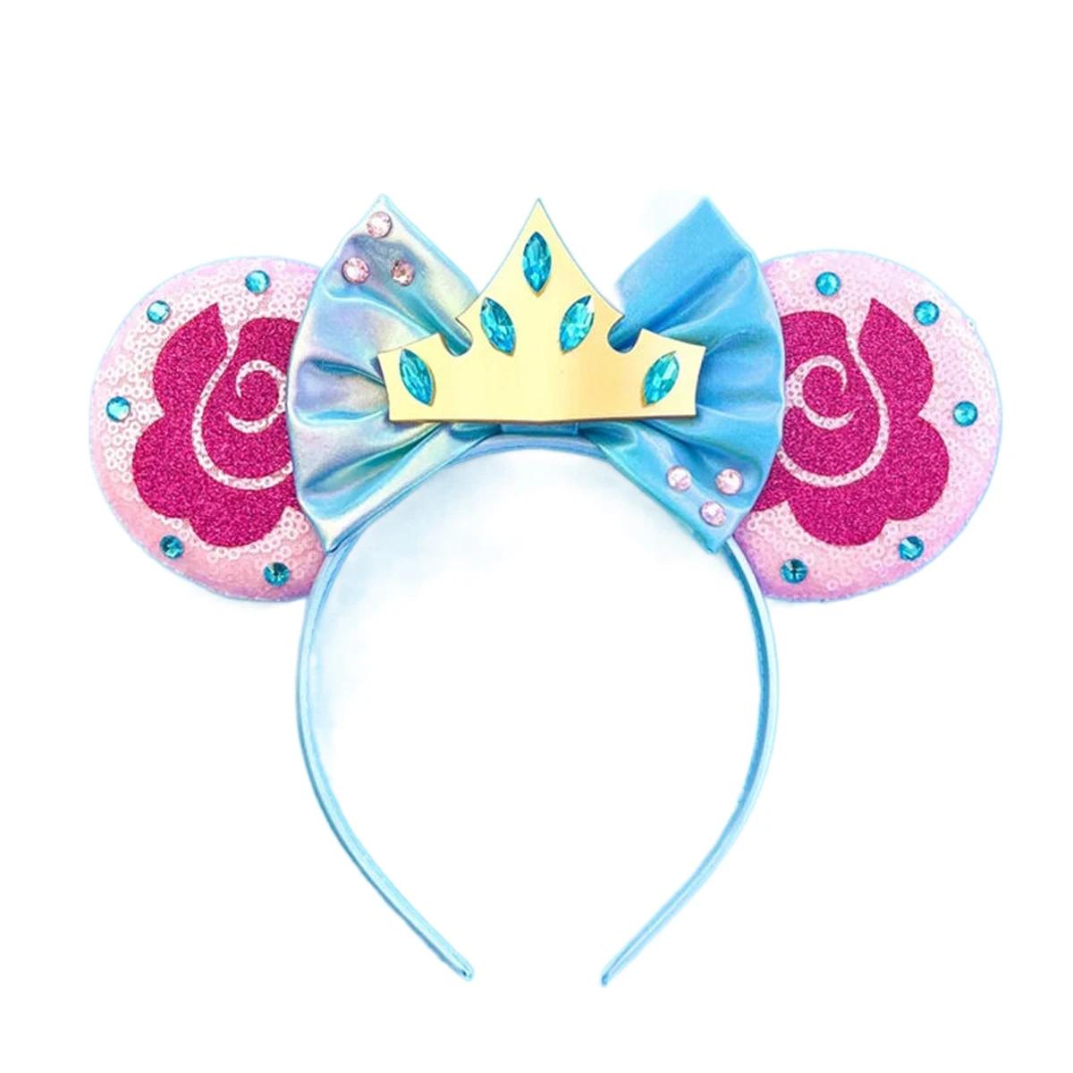 Mikcey souris princesse bandeau oreilles pour enfants raiponce bandeau femmes magique hexagramme che