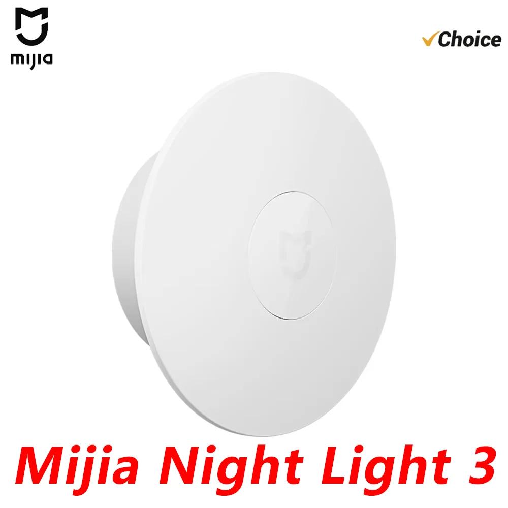 Nouvelle veilleuse MIJIA 3, luminosité réglable, capteur infrarouge intelligent de présence humaine,