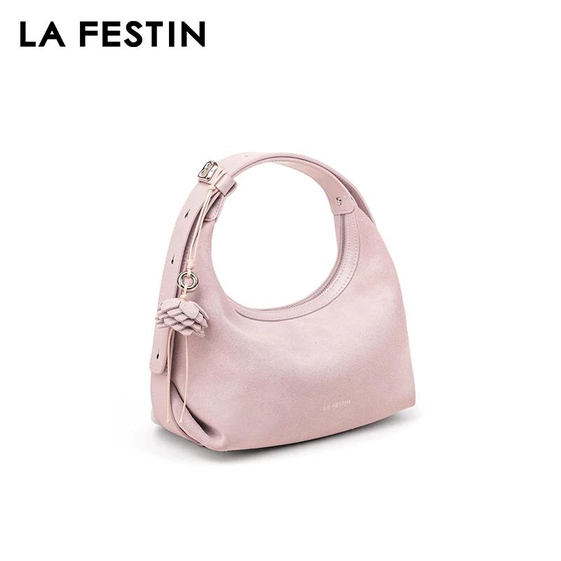 LA FESTIN Original sac à main femmes nouveaux sacs à bandoulière mode demi-lune sac à bandoulière ma