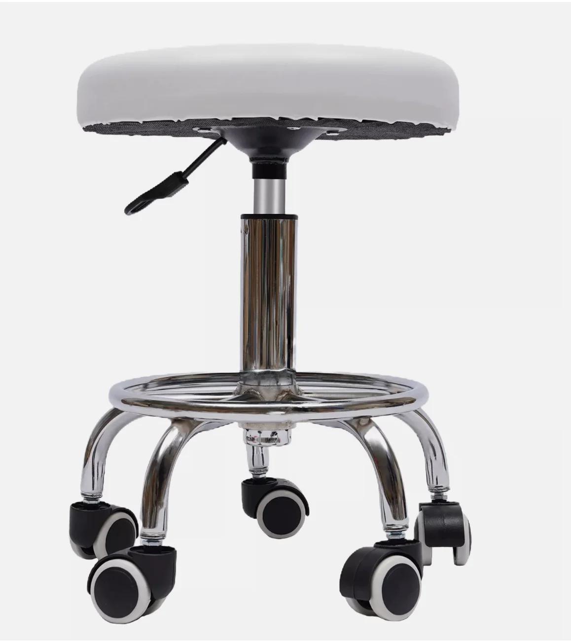 Tabouret roulant hydraulique, siège d'atelier, chaise, rouleau réglable, outil pivotant, Garage