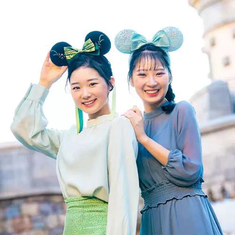 DISNEY princesse souris bandeaux Anna raiponce congelé arc bandeau fête d'anniversaire Halloween Cos