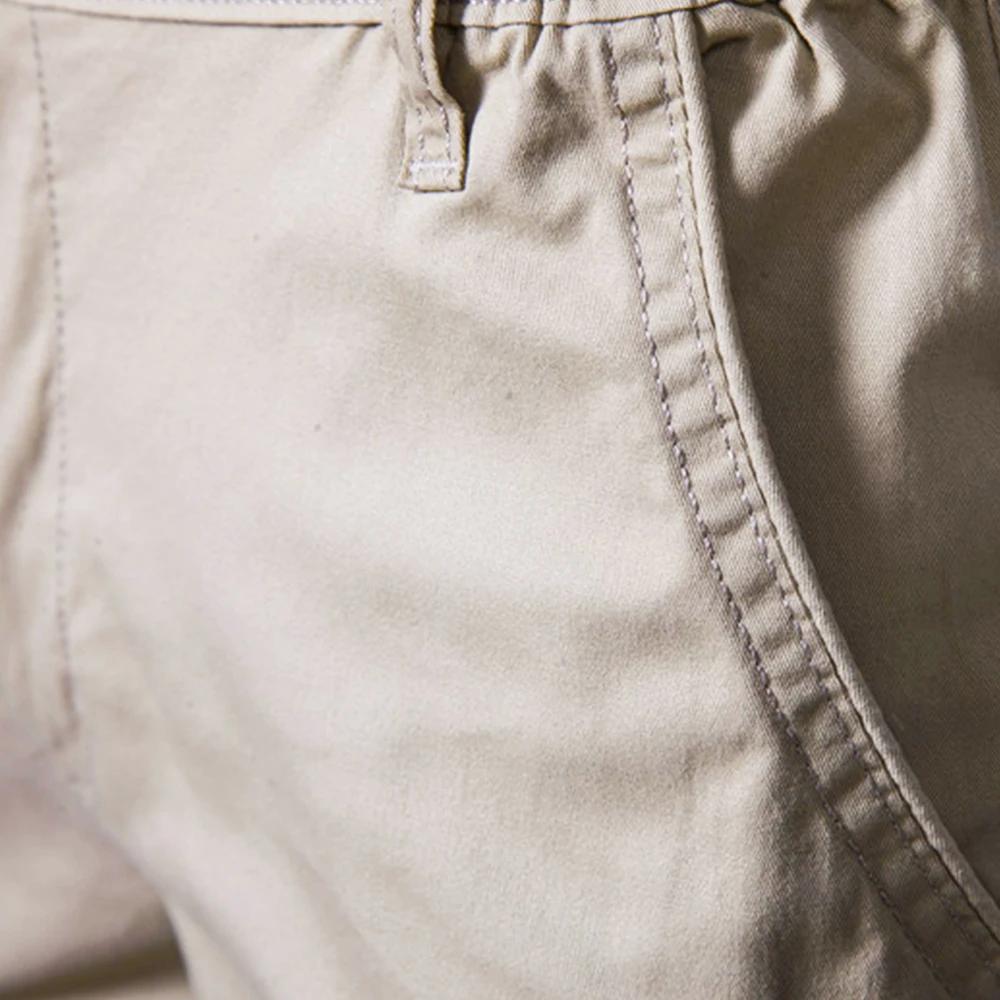 AIOPESON-Short de Plage 100% Coton pour Homme, Vêtement Solide de Haute Qualité, Décontracté, Busine