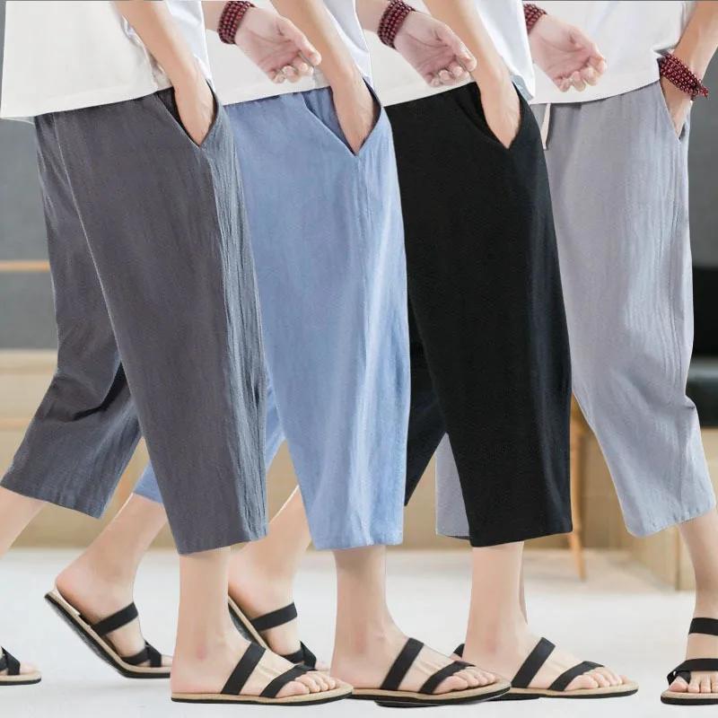 2025 nouveaux pantalons courts hommes Shorts été glace soie à la mode droite grande taille sport pan
