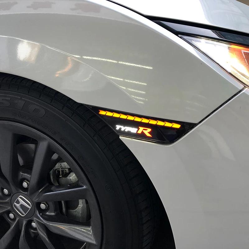 Convient pour 2016-2021 Honda 10e génération Civic hayon Civic berline garde-boue roue sourcil lumiè
