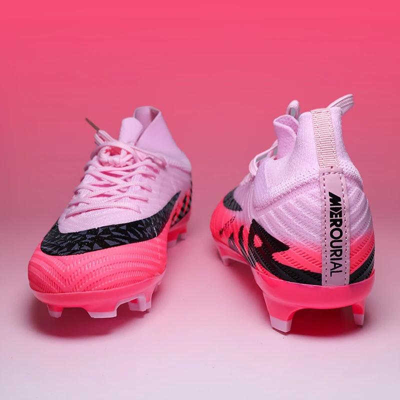 8528 Pro hommes bottes de Football garçons formation clouté rapide crampons de Football en plein air