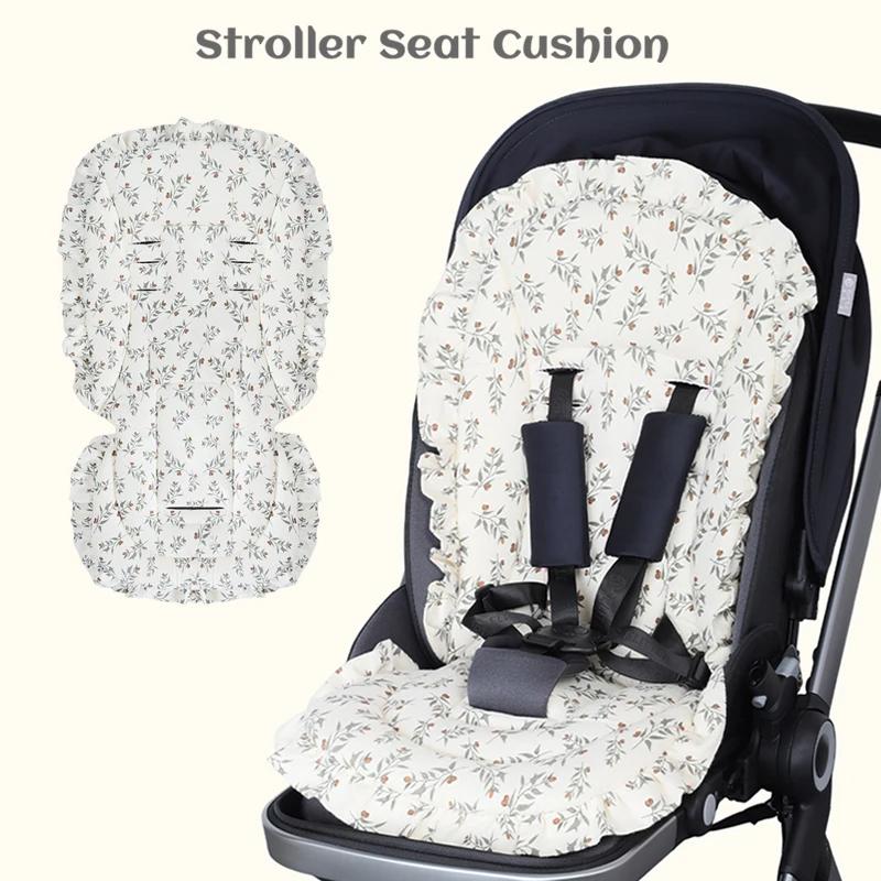 Coussins de siège de poussette pour bébé, chauds, en coton épais, pour enfant, universels, quatre sa