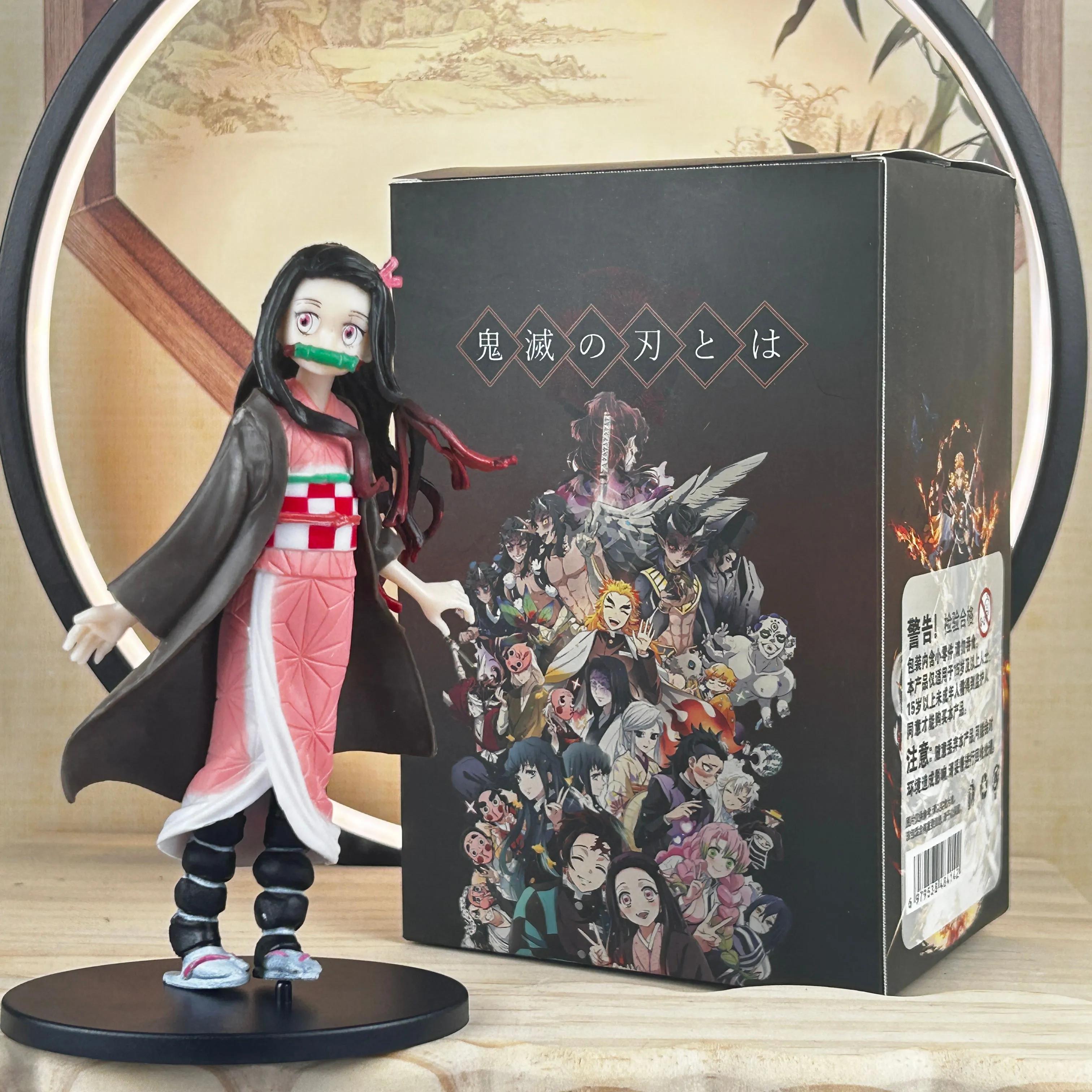 Figurine de dessin animé Demon Slayer, poupée Kimetsu No Yaiba, Tanjiro Nezuko Zenitsu, guerrier Ino