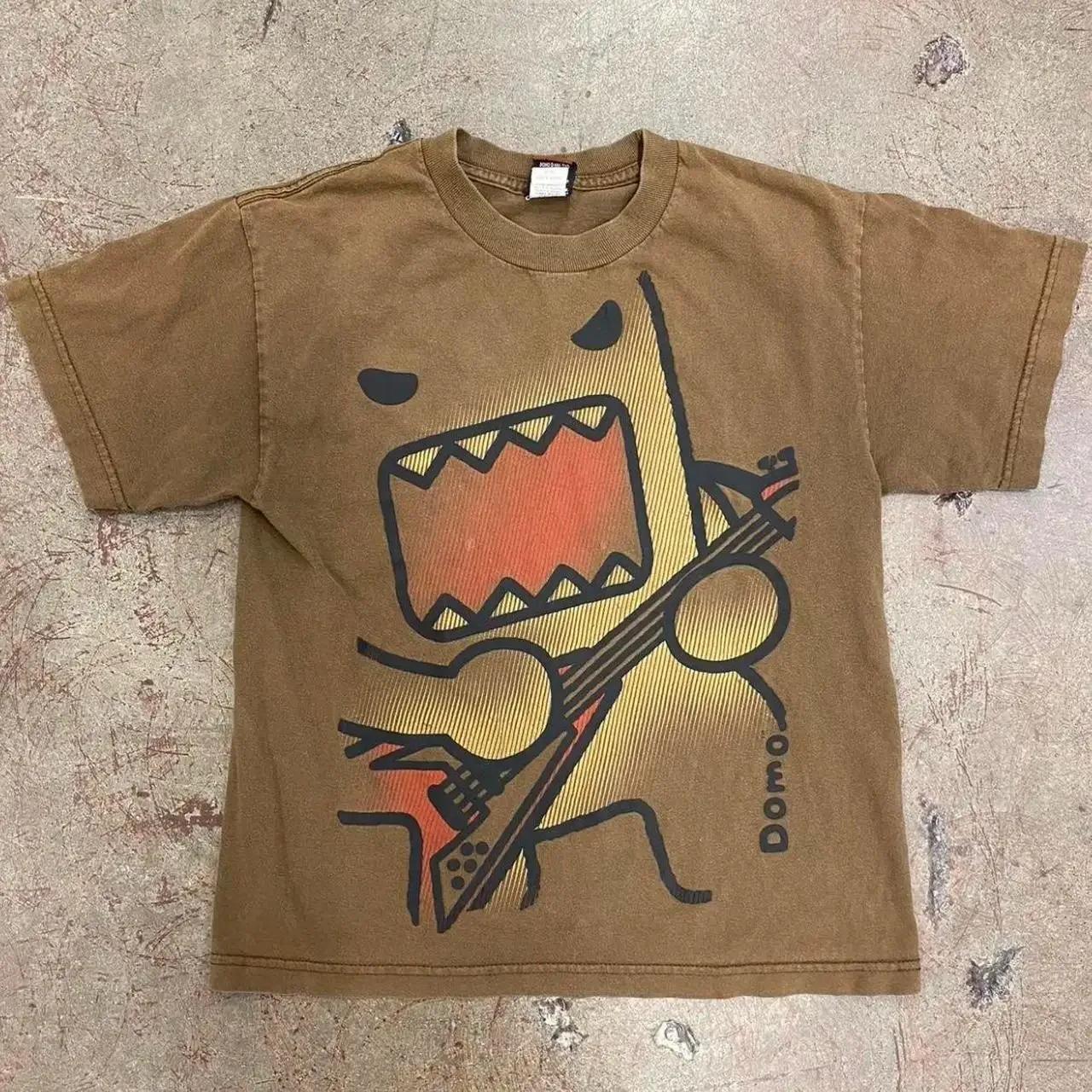 Kawaii surdimensionné été tendance drôle T-shirts imprimé polyvalent Couple coton Y2k décontracté ha