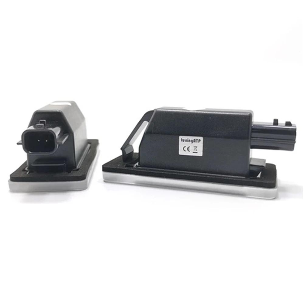 Lampe LED pour plaque d'immatriculation, 2 pièces, pour Renault Clio 3 4Master 2 3 Trafic 3 Megane 2