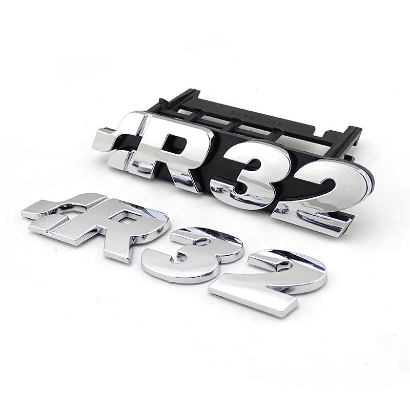 Emblème de grille brillante pour VW Golf R32, Golf 4, Golf 5, Boot Logo, Mm, 1999-2008