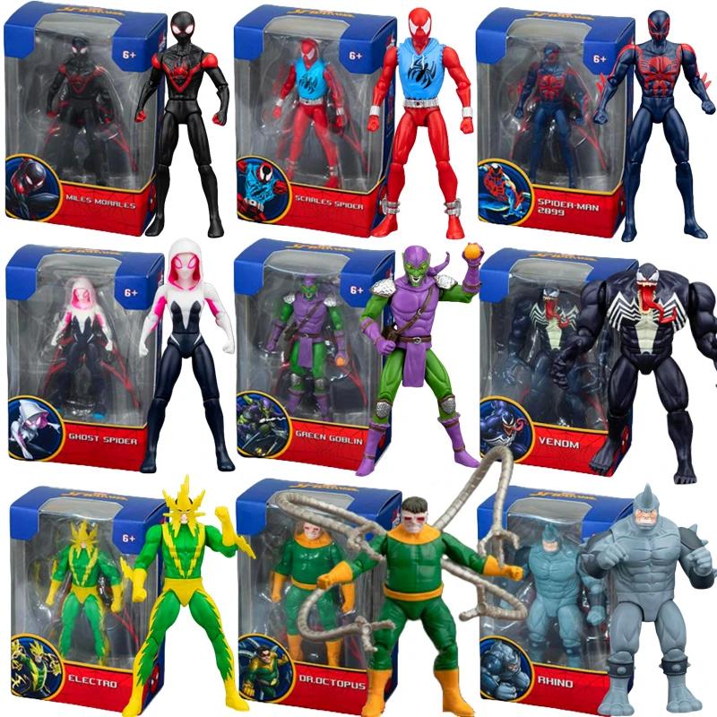 ZD Original Spider Man 4 pouces vert GOBLIN docteur poulpe VENOM figurines d'action MILES GWEN ELECT