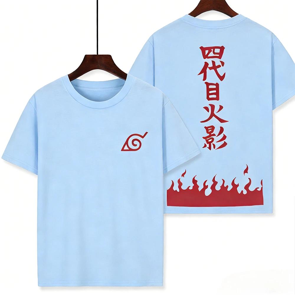 T-shirt à manches courtes Naruto Animation Generation IV Surrounding The Same Cos, T-shirt imprimé N