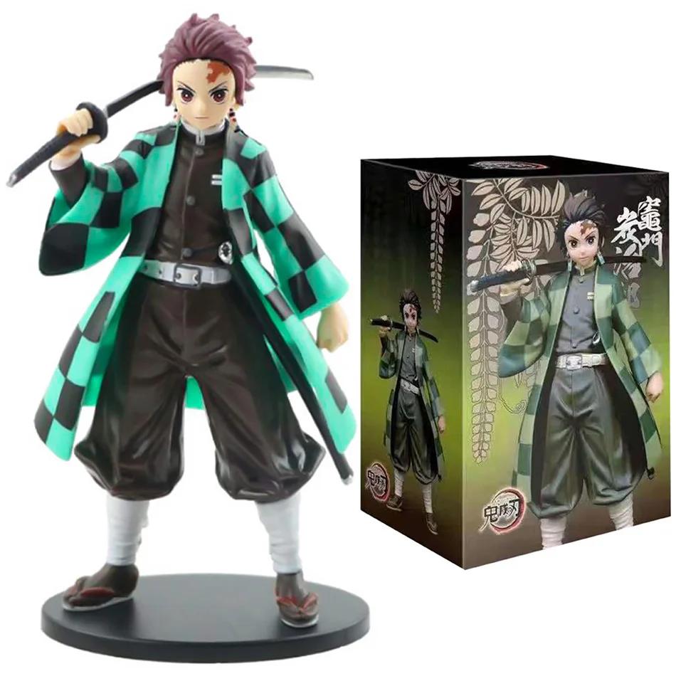 Figurine de dessin animé Demon Slayer Kimetsu no Yaiba, 15cm, Nezuko Tanjirou Mitsuri Shinobu Zenits