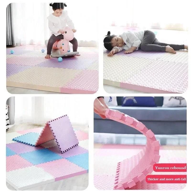 Puzzle de Sol pour Bébé, 8 à 16 Pièces, Tapis, Matelas, OligFoam, Couverture, Jouets, Polymères, 30x