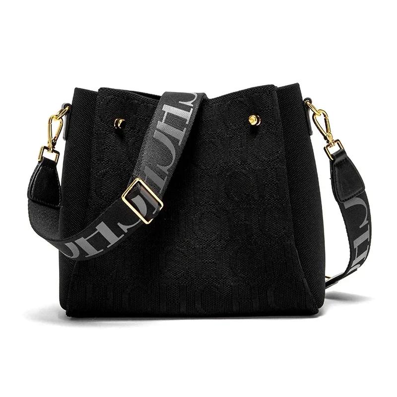 CH automne hiver classique sac à bandoulière marque tempérament à la mode décontracté grande capacit
