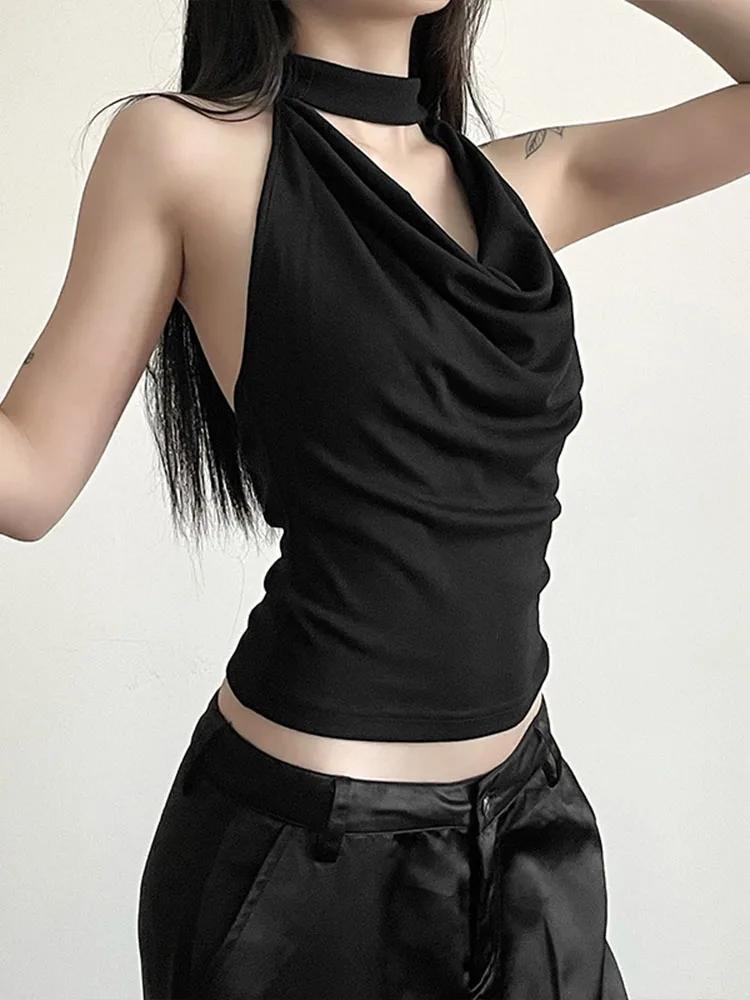 Glaçure licou mince pour femme, document solide, simple, décontracté, tout match, cool, confiant, se