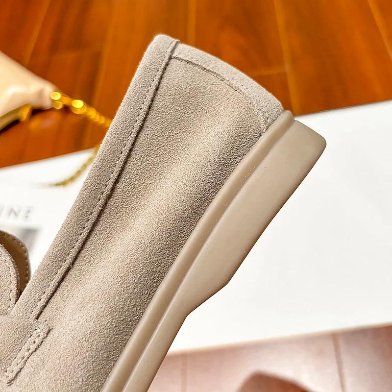 Nouveaux Mocassins en Daim Classiques de Marque LP de Haute Qualité 2026 – Chaussures Décontractées 