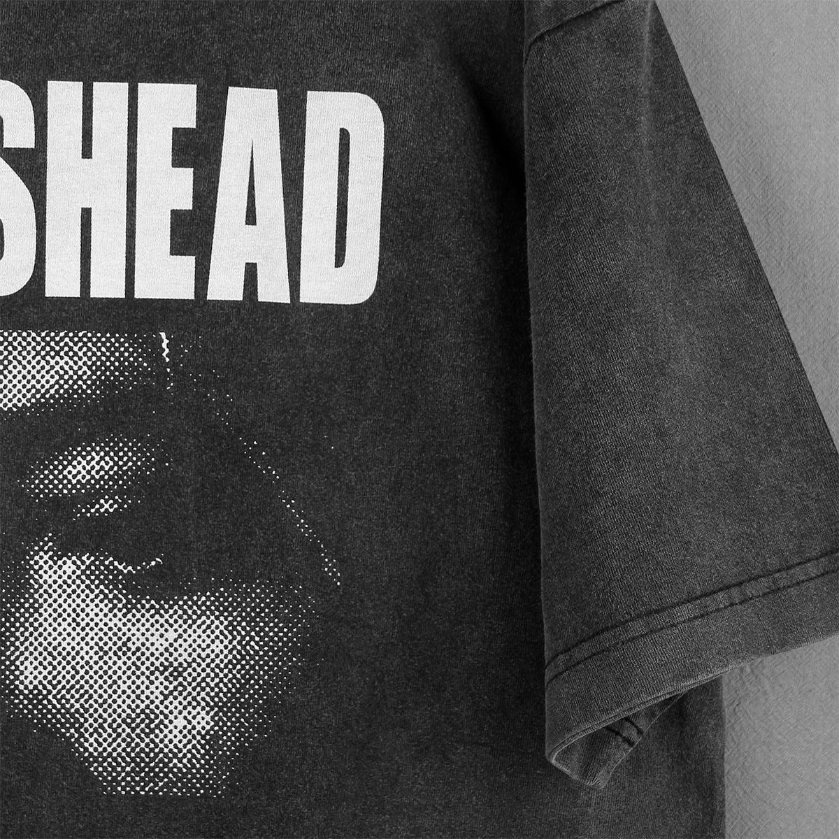 T-shirt Portishead pour homme, manches courtes, graphique délavé, style Downtempo, Massive Attack, H