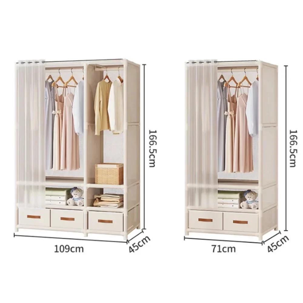 Meubles de maison, armoire de rangement Simple, armoire de grande capacité, armoire à vêtements Dura