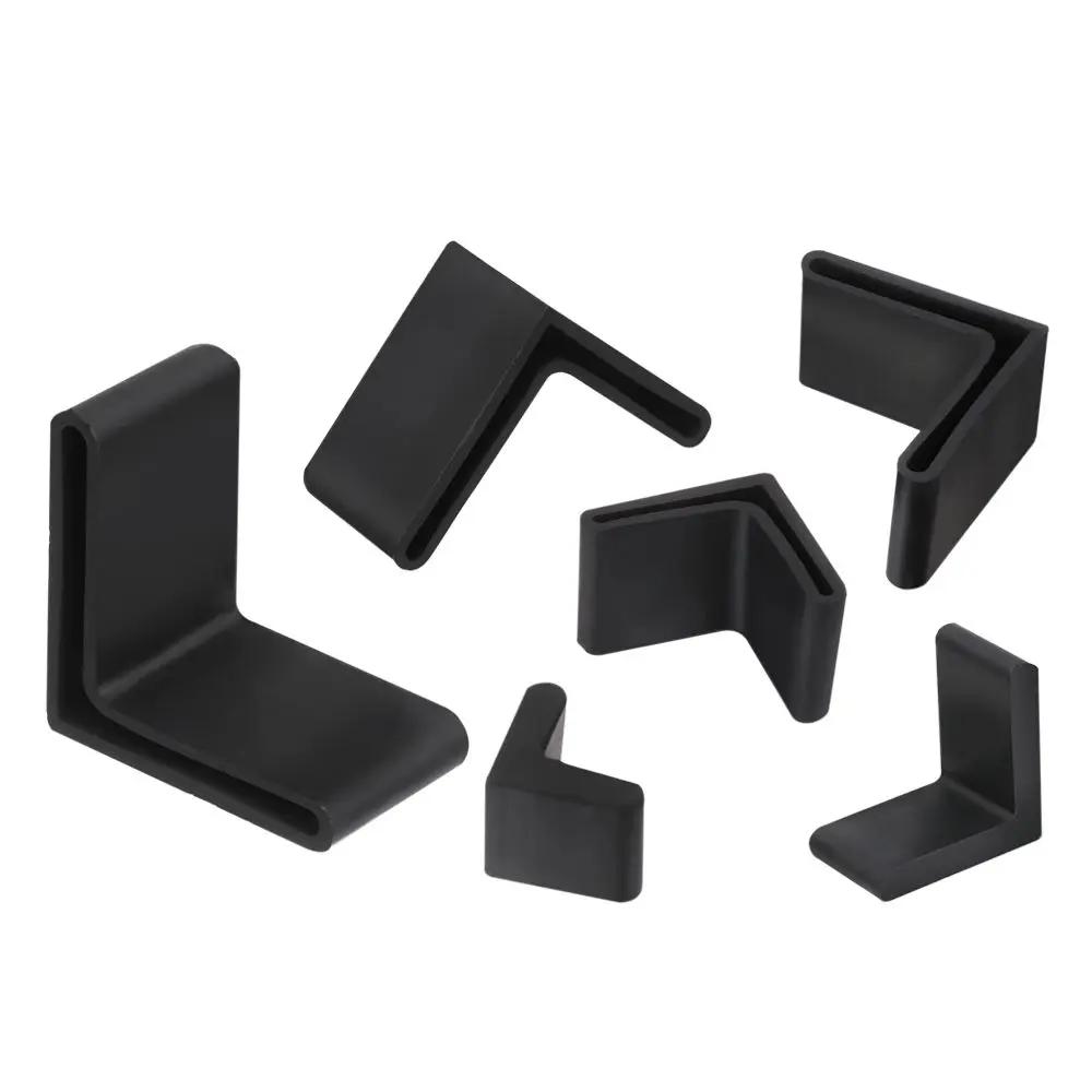 Barre d'angle fendue Type L, lit en fer utilisé pour Triangle, couvre-pied en fer, Base en caoutchou