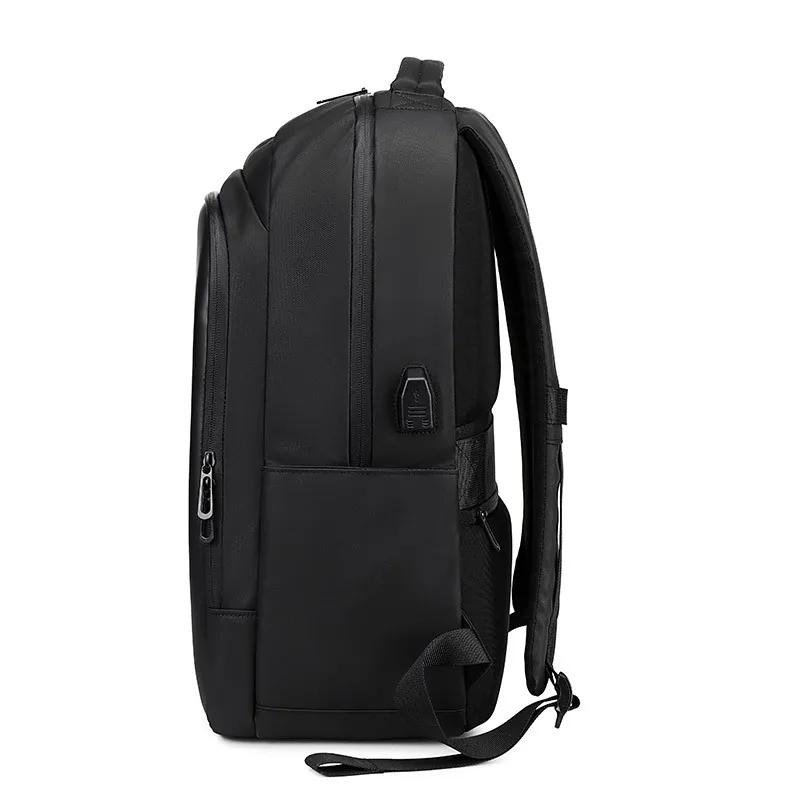 LED affichage sac à dos voyage d'affaires 15.6 pouces sac à dos pour ordinateur portable hommes bric
